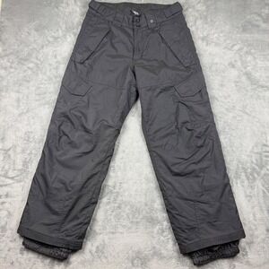 Polar Edge Mens Snow Pants Black Insulated Cargo Winter Ski Snowboard Small